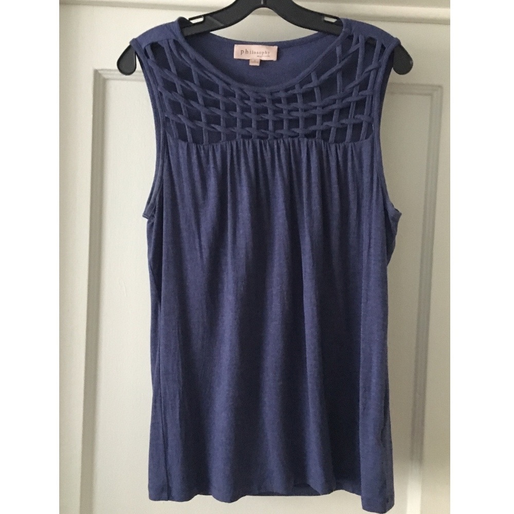 Philosophy Sleeveless Top